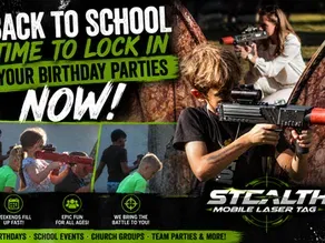 Stealth back-to-school event promotion