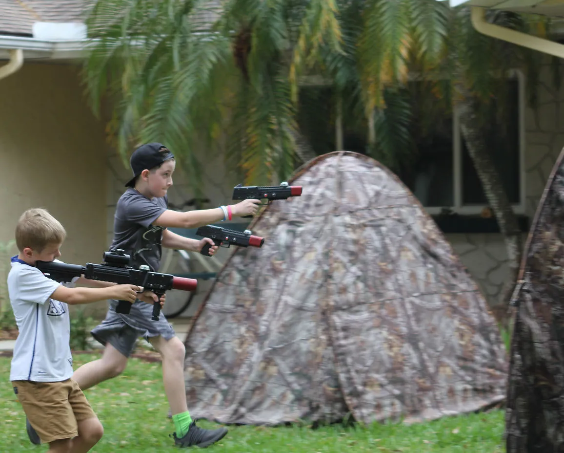 A group enjoying a Stealth event in a party setting.
